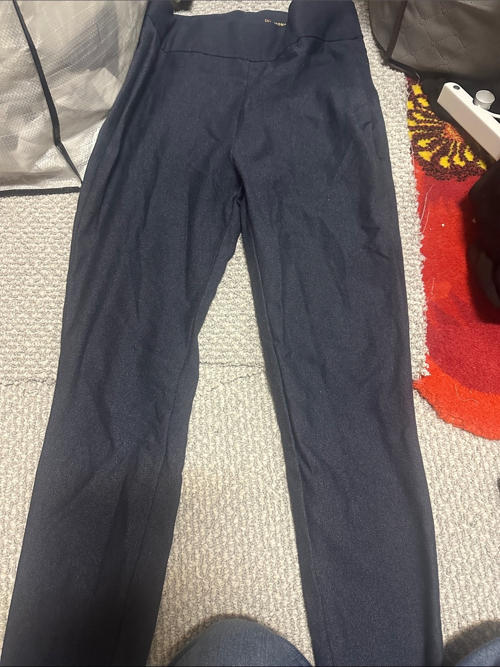 Honeylove Men's Dark Navy Stretch Dress Pants